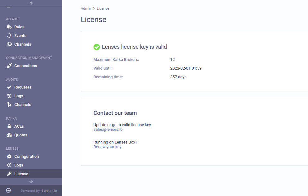 Lenses.io license