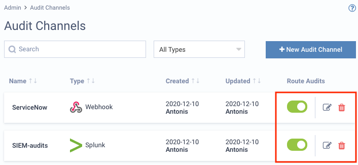 Apache Kafka auditing and SIEM for compliance