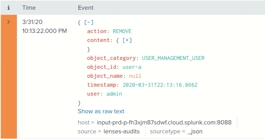 Apache Kafka auditing and SIEM with Splunk