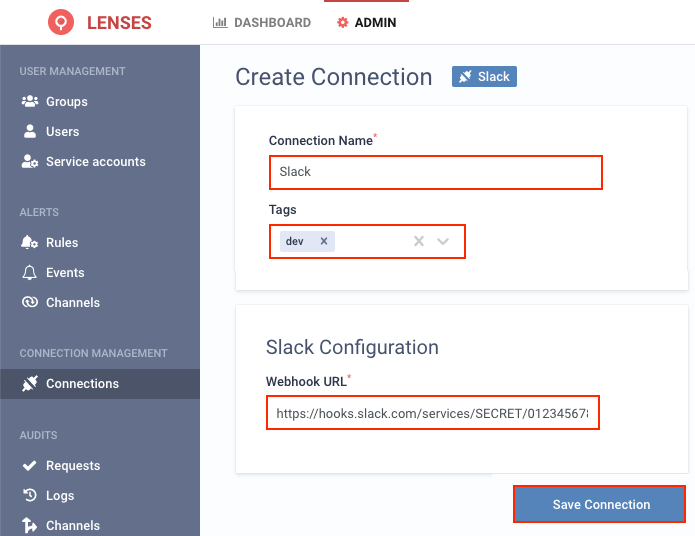 Slack Connection